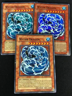 YUGIOH WATER DRAGON EEN-EN015 SUPER X3 (MP) - Image 1