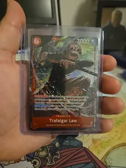 One Piece TCG Trafalgar Law PRB02-002 Alternate Art - Image 1