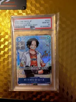 PSA 10 ONE PIECE Saikyo Jump May 2024 set #073Sabo #074Ace #075Luffy Seq. cert - Image 5