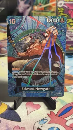 ONE PIECE OP-15 Adventure on KAMI's Island OP13-042 SP Edward Newgate English - Image 1