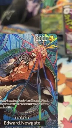 ONE PIECE OP-15 Adventure on KAMI's Island OP13-042 SP Edward Newgate English - Image 3