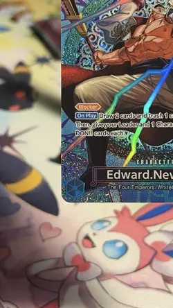 ONE PIECE OP-15 Adventure on KAMI's Island OP13-042 SP Edward Newgate English - Image 5