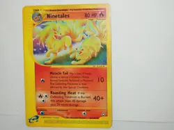 Ninetales Pokemon Card TCG Aquapolis 25/147 Rare Non Holo Card Mint New - Image 1
