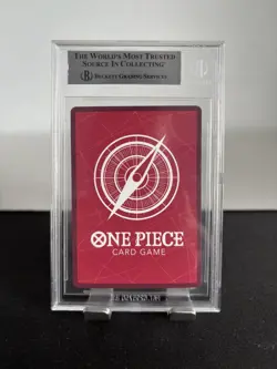 Pre-Errata Monkey.D.Luffy OP01-003 One Piece Demo Deck Card Leader BGS 8 no PSA - Image 2
