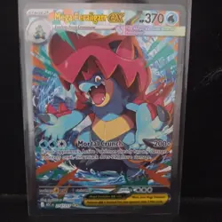 Pokemon Mega Feraligatr EX 274/217 ASC Full Art Holo Rare English 2026 TCG Card - Image 1