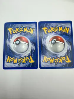 Pokemon Karte TCG Pikachu 58/102+60/64 Basis Set no Holo Vintage Englisch LP - Image 3