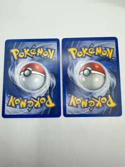 Pokemon Karte TCG Pikachu 58/102+60/64 Basis Set no Holo Vintage Englisch LP - Image 4