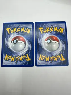 Pokemon Karte TCG Pikachu 58/102+60/64 Basis Set no Holo Vintage Englisch LP - Image 5