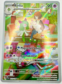 Pokemon Karte TCG Kirla 212/198 Karmesin&Purpur Holo Rare Fullart Deutsch NM - Image 1