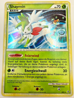 Pokemon Karte TCG Shaymin 8/95 Entfesselt Holo Rare Vintage EX Deutsch - Image 1