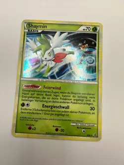 Pokemon Karte TCG Shaymin 8/95 Entfesselt Holo Rare Vintage EX Deutsch - Image 2