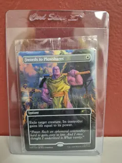 Thanos Swords Of Plowshares Magic The Gathering Promo - Image 1