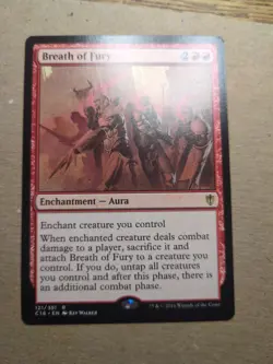 Breath of Fury - MTG - Commander 2016 - LP - Image 1