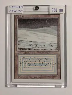 Tundra RARE MaybeUnplayed Revised NMTorBETER HOT🔥KEY🗝Magic The Gathering MTG - Image 1
