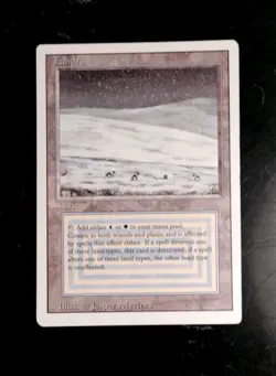 Tundra RARE MaybeUnplayed Revised NMTorBETER HOT🔥KEY🗝Magic The Gathering MTG - Image 2