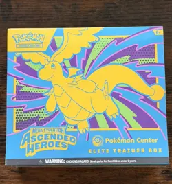 Pokemon TCG - Ascended Heroes - Pokemon Center Elite Trainer Box (Small Tear) - Image 1