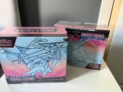 2x Pokemon TCG - Chaos Rising - Pokemon Center ETB Elite Trainer Box - SEALED - Image 1