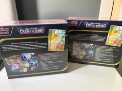 2x Pokemon TCG - Chaos Rising - Pokemon Center ETB Elite Trainer Box - SEALED - Image 2