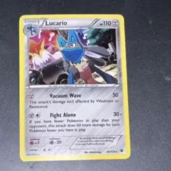 The Pokemon Company Lucario 63/124 Fates Collide Holo Rare 110 HP English - Image 1
