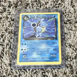 Dark Blastoise 20/82 Non Holo Unlimited - Team Rocket English WOTC - Image 1