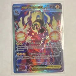 Pokemon Mega Eelektross EX 278/217 Holo ASC 350 HP Lightning Card - Image 1
