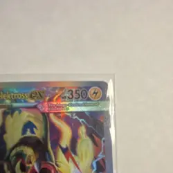 Pokemon Mega Eelektross EX 278/217 Holo ASC 350 HP Lightning Card - Image 2