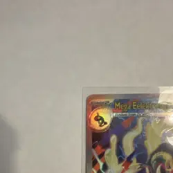 Pokemon Mega Eelektross EX 278/217 Holo ASC 350 HP Lightning Card - Image 3