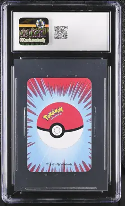 Snorlax Pokemon Mini Playing Cards 1999 Mini Red Deck 3 of Spades CGC 10 GEM - Image 2