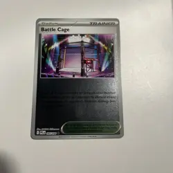 085/094 Battle Cage : Reverse Holo Card : Phantasmal Flames : Pokemon TCG - Image 1