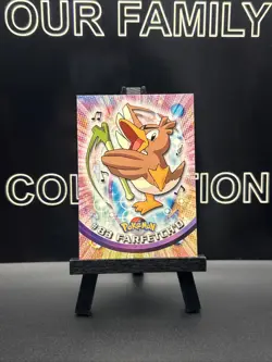Farfetch'd #83 1999 Pokemon TV Animation Edition Blue Logo Topps Non Holo - Image 1