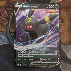 Pokemon Umbreon V Promo Holo Single Strike SWSH203 Basic 200 HP EN - Image 1