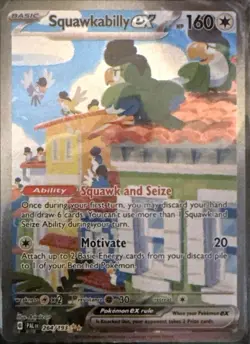 Squawkabilly ex 264/193 Special Illustration Rare Paldea Evolved Pokemon NM - Image 1