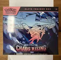Chaos Rising Pokemon ETB Elite Trainer Box - Image 1