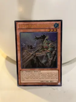 Yugioh Atlantean Marksman AP03-EN001 Ultimate Rare LP - Image 1