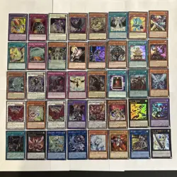 Yu-Gi-Oh TCG 40 Card Lot All Rare Or Higher Rarity RECEIVE EXACT CARDS SHOWN #5 - Image 1