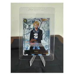 Sabo OP13-120 Carrying on His Will Secret Rare Parallel Foil - Image 1