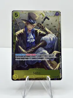 Sabo P-073 Tin Pack Set Vol. 2 Promo One Piece Promotion Cards - Image 1