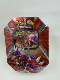 Pokemon Koraidon ex Promo Card Tin - INCLUDES NM KORAIDON CARD-NO BOOSTERS - Image 1