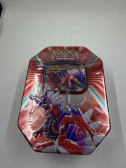 Pokemon Koraidon ex Promo Card Tin - INCLUDES NM KORAIDON CARD-NO BOOSTERS - Image 2