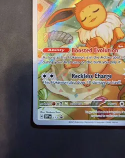 Pokemon Eevee 173 Promo Holo Card English.. Small dot on the btm right corner - Image 4