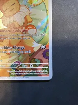Pokemon Eevee 173 Promo Holo Card English.. Small dot on the btm right corner - Image 5