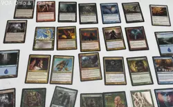 Magic The Gathering Card Lot Mixed Modern Vintage Approx 200 See Photos - Image 3