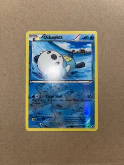 Oshawott 37/113 Reverse Holo B&W Legendary Treasures Pokemon Card Near Mint - Image 2