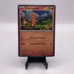 Pokemon - Charmander - Cosmos Holo - 007/091 - SV Paldean Fates - Promo Card - Image 1