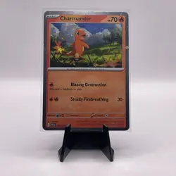 Pokemon - Charmander - Cosmos Holo - 007/091 - SV Paldean Fates - Promo Card - Image 2