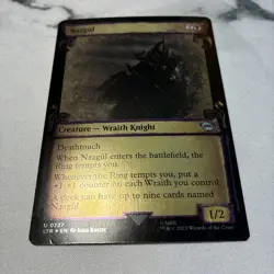 Foil Nazgul (0727) (Showcase Scrolls) Universes Beyond: the Lord of the Rings - Image 1
