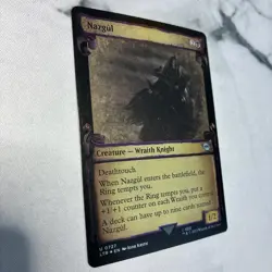 Foil Nazgul (0727) (Showcase Scrolls) Universes Beyond: the Lord of the Rings - Image 2