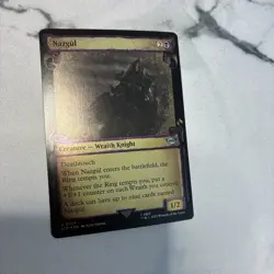 Foil Nazgul (0727) (Showcase Scrolls) Universes Beyond: the Lord of the Rings - Image 5