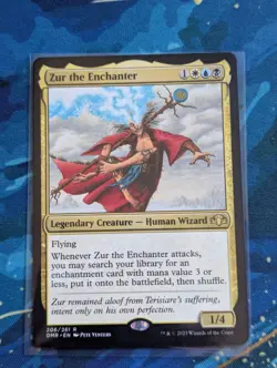 MTG Zur the Enchanter - NM - Dominaria Remastered - Image 1