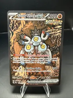 Pokemon Sandy Shocks ex 159/131 Prismatic Evolutions Special Illustration Rare - Image 1